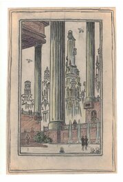 Roy G. Krenkel - In the Days to Come Prelim - Original Illustration