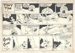 Stanley Link - Tiny Tim/Ching Chow sunday strip - Comic Strip