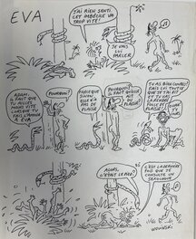 Georges Wolinski - Eva - Planche originale