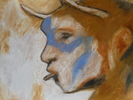 Stéphane Dubois - Pastel sauvage 2022 10 12 - Original art