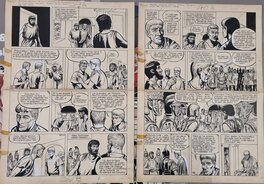 Comic Strip - Les Timours - Le glaive de Bronze (Double-planche)