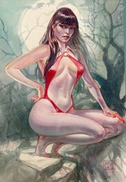 Mauro de Luca - Vampirella - Original Illustration