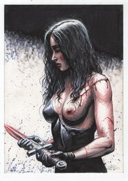 Atilio Gambedotti - Warrior - Illustration originale
