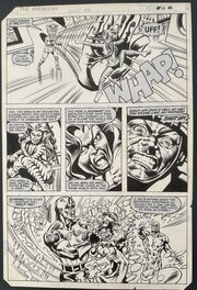 Alan Weiss - Alan Kupperberg Planche Originale Avengers #216 page 16 - Comic Strip