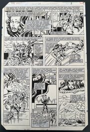 Alan Weiss - Alan Kupperberg Planche Originale Avengers #216 page 2 - Comic Strip