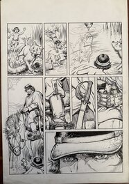 César Spadari - Mayor Laguna - Planche originale