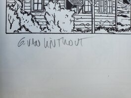 Bd signée : G.VAN LINTHOUT