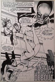 Jean-Yves Mitton - Mikros : Splash "Le Vaudou est toujours debout"- Lug Mustang 67 - Original Illustration