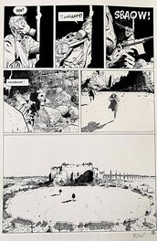 Christian Rossi - La ballade du soldat Odawaa - Planche originale