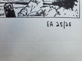 Bd numérotée : EA 25/25
