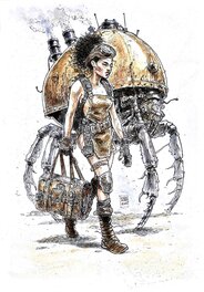 Planetoide sans loi - Femmes travailleuses steampunk