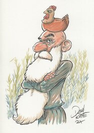 David Ratte - Le voyage des Peres - Illustration originale