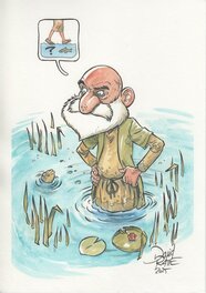 David Ratte - Le voyage des Peres - Illustration originale