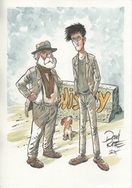 David Ratte - Whisky - Illustration originale