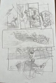 Œuvre originale Batman
