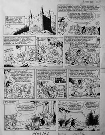 Marcel Remacle - Vieux Nick : Histoire complète "Le joli sapin" spécial Noël - Planche originale