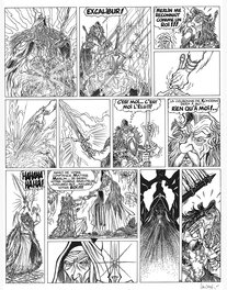 Planche originale PERCEVAN