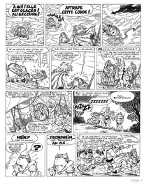 Planche originale PERCEVAN