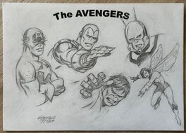 George Tuska - The Avengers - Planche originale