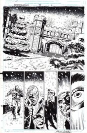 Claudio Castellini - Spiderman #77, pag.1 - Planche originale