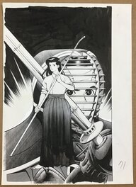 Mamoru Uchiyama - Cover 風と剣 Wind and Sword by Mamuro Uchiyama . - Comic Strip