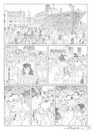 Planche originale - Cyril Bonin - La poursuite du bonheur p.127