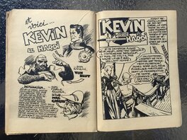 La page de Présentation est Dessiné par Rémy Bordelet , et L'épisode de Kevin le Hardi par Kreigh Collins . pour info complémentaire ( Source kreighscomics.com ) .