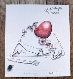 Original Illustration - Je m'irrigue le mucus