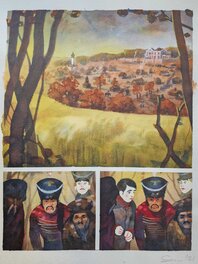 Simon Spruyt - Spruyt - Le tambour de la Moskova - Planche originale