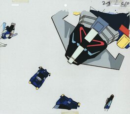 Masakazu Yasumura - L'empire des 5 - Acrobunch - Original art