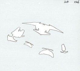 Masakazu Yasumura - L'empire des 5 - Acrobunch - Original art