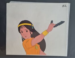 Mitsuru Kaneko - Les Mysterieuses Cites d'Or - Original art