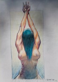 Liberatore - Modèle 2/2 version couleur - Planche originale