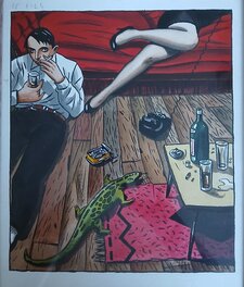 Loustal - Album de famille : le fils - Original Illustration