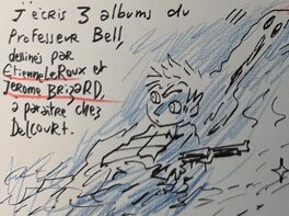Annonce mi juillet 2025 de J.Sfar pour les 3 nouveaux albums de Bell Annonce mi juillet 2025 de J.Sfar pour les 3 nouveaux albums de Bell