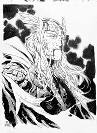 Jim Cheung - Jim Cheung Thor - Illustration originale
