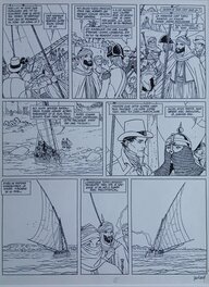 Planche originale - L'oeil de Kéops
