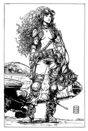 Planétoïde sans loi - Femmes travailleuses steampunk
