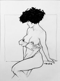 Liberatore - La Pose - Planche originale