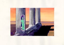 Catherine Meurisse - Le passage – Dessin original 26 - Illustration originale