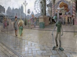 Arthur De Pins - Freak Show – Illustration originale 22 - Illustration originale