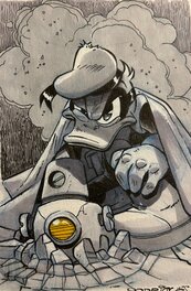 Paco Rodriguez Peinado - Rodriguez, illustration Fantomiald, 2025. - Illustration originale