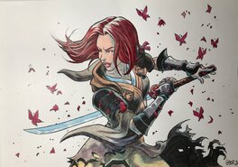Gabor - Isabellae - Illustration originale