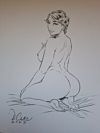 Gabriele di Caro - Pin up - Illustration originale