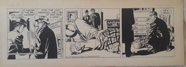 Alex Raymond - Rip Kirby daily strip 3-2-1950 - Planche originale