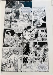 César Spadari - Le Fantôme du Bengale “A Rose for Alan Poe” - Planche originale