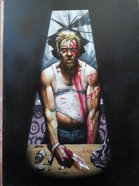 Simon Bisley - Hellblazer # 268 - cover - 2010 - Original Cover