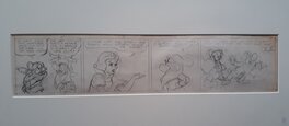 Hank Porter - February 27 , 1938 - Snow White and the Seven Dwarfs - week twelve second tier - Planche originale