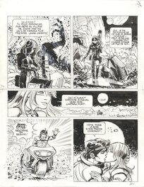 Jean-Claude Mézières - Valerian T22 page 4 by Jean-Claude Mézières - Illustration originale
