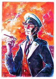 Laurent Lefeuvre - Hommage à Corto Maltese - Comic Strip